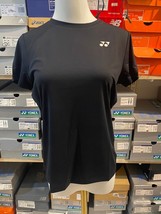 YONEX Women&#39;s Badminton T-Shirts Apparel Sport Tee Black [90/US:XS] NWT ... - £19.06 GBP