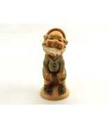 Fontanini Dwarf Figurine #2, Hard Rubber, Depose Italy, Spider Mark, Sno... - $20.07 CAD