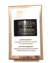 Global Beauty Care Charcoal Gel Fask Mask 1.7 Oz With Applicator - £4.78 GBP