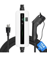 Morec 15A EV Charger Level 1-2 NEMA5-15P ev Charging Cable 100V-120V Por... - $1,474.58 MXN