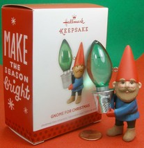 Hallmark Keepsake Ornament &quot;Gnome for Christmas&quot;  2013 - £7.86 GBP