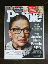 People Magazine October 5, 2020 Ruth Bader Ginsburg - Dolly Parton - Ellen - J - £5.41 GBP