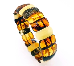 Baltic Amber Bracelet /  Adult Women / Certified Baltic Amber - £58.35 GBP