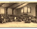 The Pommery Cellars Winery Wine Racking  Reims France DB Postcard P28 - $5.89