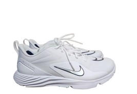 Nike Alpha Huarache 8 Pro Turf LAX Lacrosse CZ6559-100 Men Size 11 White Sneaker - £68.61 GBP