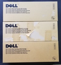 Set Of 3 Dell 5110CN High Capacity Toners. - £58.43 GBP