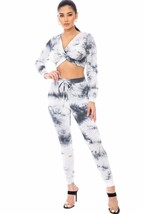 Women&#39;s Tie Dye Ribbed Sweater Set - $605.36 MXN