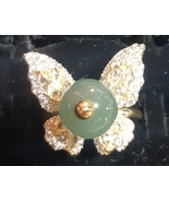 [Happy Butterfly]Green Jade/High-end Jade-A class/ALL NATURE.Color/Jewel... - €1.028,45 EUR