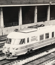 Amtrak Railroad AMTK #63 (89,93,94,62) Turbo Train Photo Chicago IL 1977 - £7.09 GBP