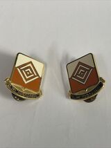 Pair Of US Military 57th Signal Battalion Insignia Pins - Vincimus Spati... - €12,85 EUR Pair Of US Military 57th Signal Battalion Insignia Pins - Vincimus Spati... - €12,85 EUR