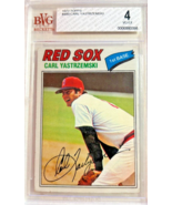 Carl Yastrzemski 1977 Topps BVG 4 VG-EX Red Sox HOF - $17.98 CAD