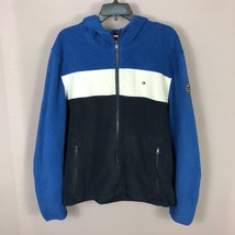 Tommy Hilfiger Blue Colorblock Sweater Size XL - £30.36 GBP