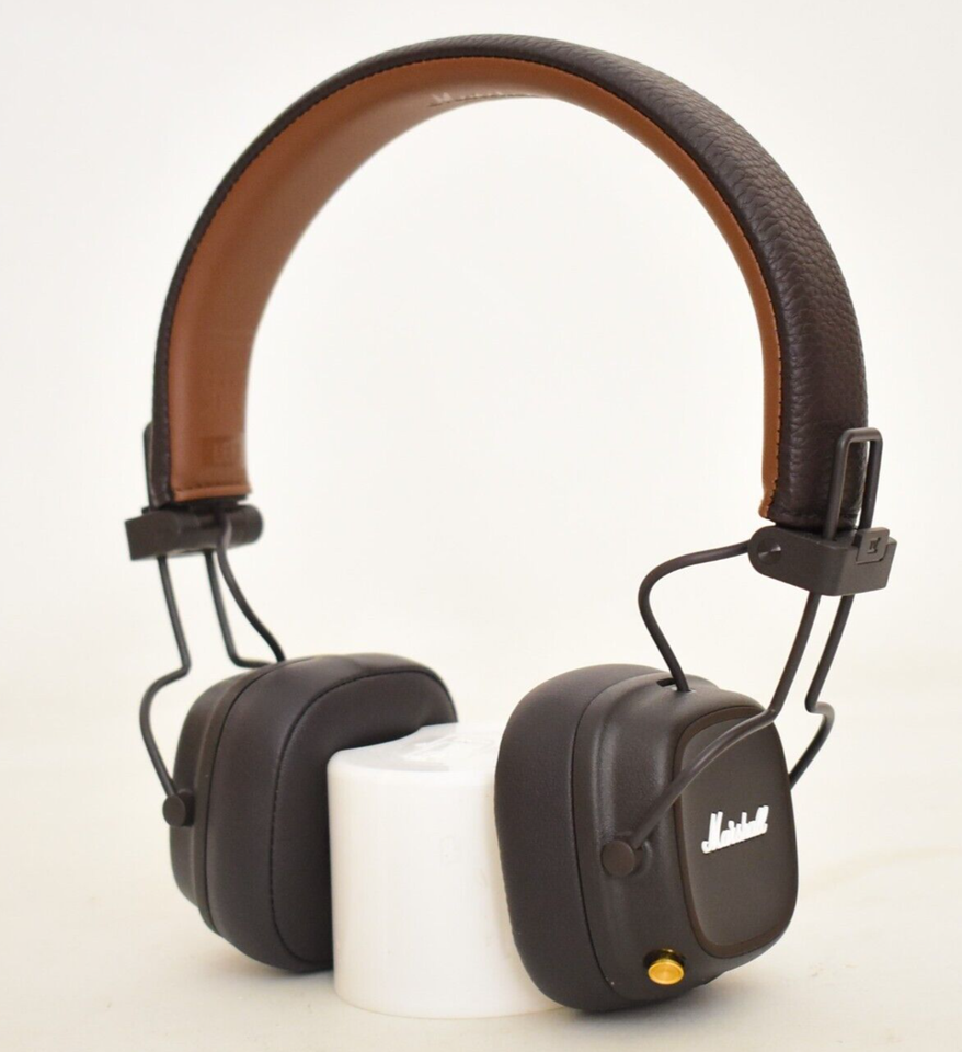 Primary image for Marshall Major IV On-Ear Bluetooth Headphone with Wireless Charging - Brown