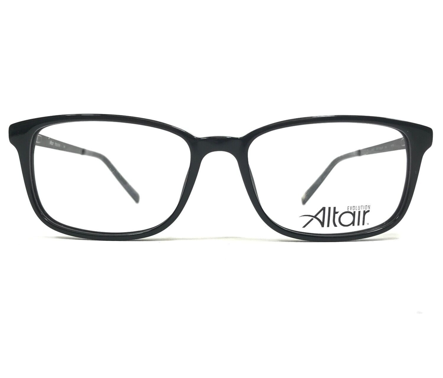 Altair Brille Rahmen A4037 001 BLACK Poliert Quadratisch Voll Felge 53-1... - $54.44