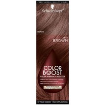 Schwarzkopf Color Boost Color Vibrancy Booster, Brown - $7.19