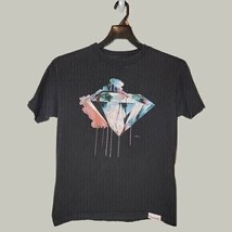 Diamond Supply Mens Shirt Medium Short Sleeve Black Graphic Casual Skate... - $12.99