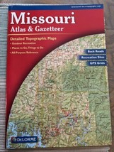 Missouri Atlas &amp; Gazetteer by Delorme 2nd Edition 2002 Topographic Maps ... - $22.80