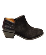Vionic Marissa Ankle Booties Womens 7.5 Black Suede Embossed Water Repel... - $921.54 MXN