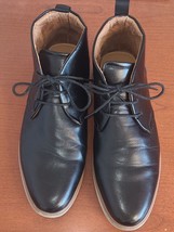 Harrison Myles Ultralight Chukkas Lace-Up Black Dress Shoes Size 11 Men&#39;s - $27.83