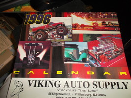 Original 1996 Viking Auto Supply Racing Calendar from Phillipsburg NJ - $15.00