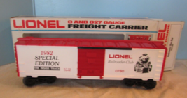Vintage Lionel 0 - O27 Gauge Special Edition Boxcar 6-0780 Train Car W /BOX - $45.00