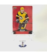 2020-21 EVGENI MALKIN Tim Hortons DC27 Red Die Cut DC-27 Pittsburgh Peng... - $0.95 CAD