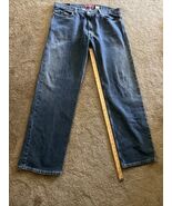 Vintage Levi&#39;s 529 Taille Hommes 40x33 Taille Basse Droit Clair Jeans Dé... - €64,18 EUR