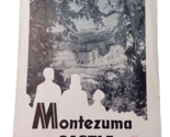 1947 Montezuma Castle Monument National Park Service Brochure Map Arizona - $24.70