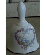 Nice Ceramic Collectible Bell, Pretty Transfer Pattern VERY GOOD COND - £7.88 GBP