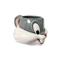 Vintage Bugs Bunny 3D Ceramic Mug Looney Tunes Applause Inc 1992 Warner ... - £14.61 GBP