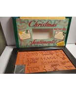 Rubber Stampede Christmas Sentiments Set of 15 Holiday Stamps Love, Peac... - $34.99