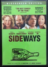 Sideways (DVD; Widescreen) Paul Giamatti, Thomas Haden Church. Sandra Oh - $5.74