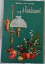 Norcross Husband Christmas Card 1970s Used  - $3.99