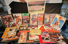 1980&#39;s O&#39;s Baltimore Orioles Baseball Lover Memorabilia LOT Programs Calenders - £64.10 GBP