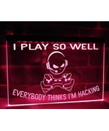I Play So Well Led Neon Sign Home Decor Game Room, Craft Display Glowing - £20.77 GBP+