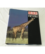 Wildlife fact file binder with various cards - $39.55