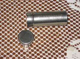 Lydia Pinkham Vegetable Compound-2 pc Canister-EMPTY-Aluminum-USA-1950&#39;s - $6.00