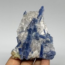 257.6g, 3.4&quot;x2.7&quot;x1.7&quot;, Rough Raw Blue Kyanite Chunk Mineral @Brazil, B3... - £41.04 GBP