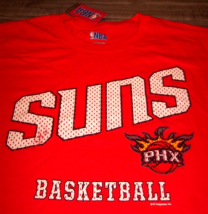 VINTAGE STYLE PHOENIX SUNS NBA BASKETBALL T-Shirt MENS LARGE NEW w/ TAG - $19.80