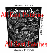 Metallica Dragons Big back patch Motorhead,Guns n Roses,Exsodus,Overkill... - £23.45 GBP
