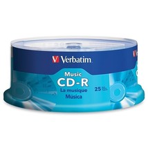 Verbatim 96155 40x 80-Minute CD-R with Branded Surface, 25 Pack - $37.39