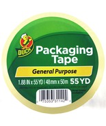 Duck Brand Packaging Tape Roll, General Purpose, Clear, 1.88 Inches x 55... - £10.10 GBP