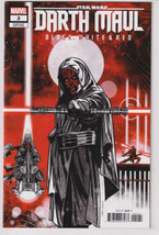 Star Wars Darth Maul Black White Red #2 Earls Var (Marvel 2024) &quot;New Unread&quot; - £5.43 GBP