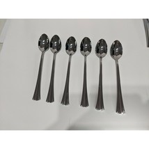 Reed &amp; Barton BROOKSHIRE 6 Iced Tea Spoons Stainless Flatware 7 3/4&quot; - $49.99