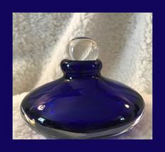 Vintage Cobalt Perfume Bottle - £27.65 GBP