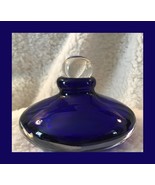 Vintage Cobalt Perfume Bottle - $644.26 MXN