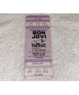BON JOVI 1987 CONCERT GIG TOUR TICKET KIEL AUDITORIUM MS USA Jon Richie ... - £11.77 GBP