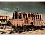 RPPC The Cathedral Palma De Mallorca Spain Postcard Y11 - $3.91