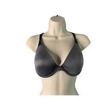 Sweet Nothings Gray Black Womens Size 38D Front Closure Padded Underwire... - $14.84