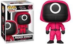 Squid Game TV Series Red Masked Worker Vinyl POP! Figure Toy #1226 FUNKO NIB - £7.76 GBP